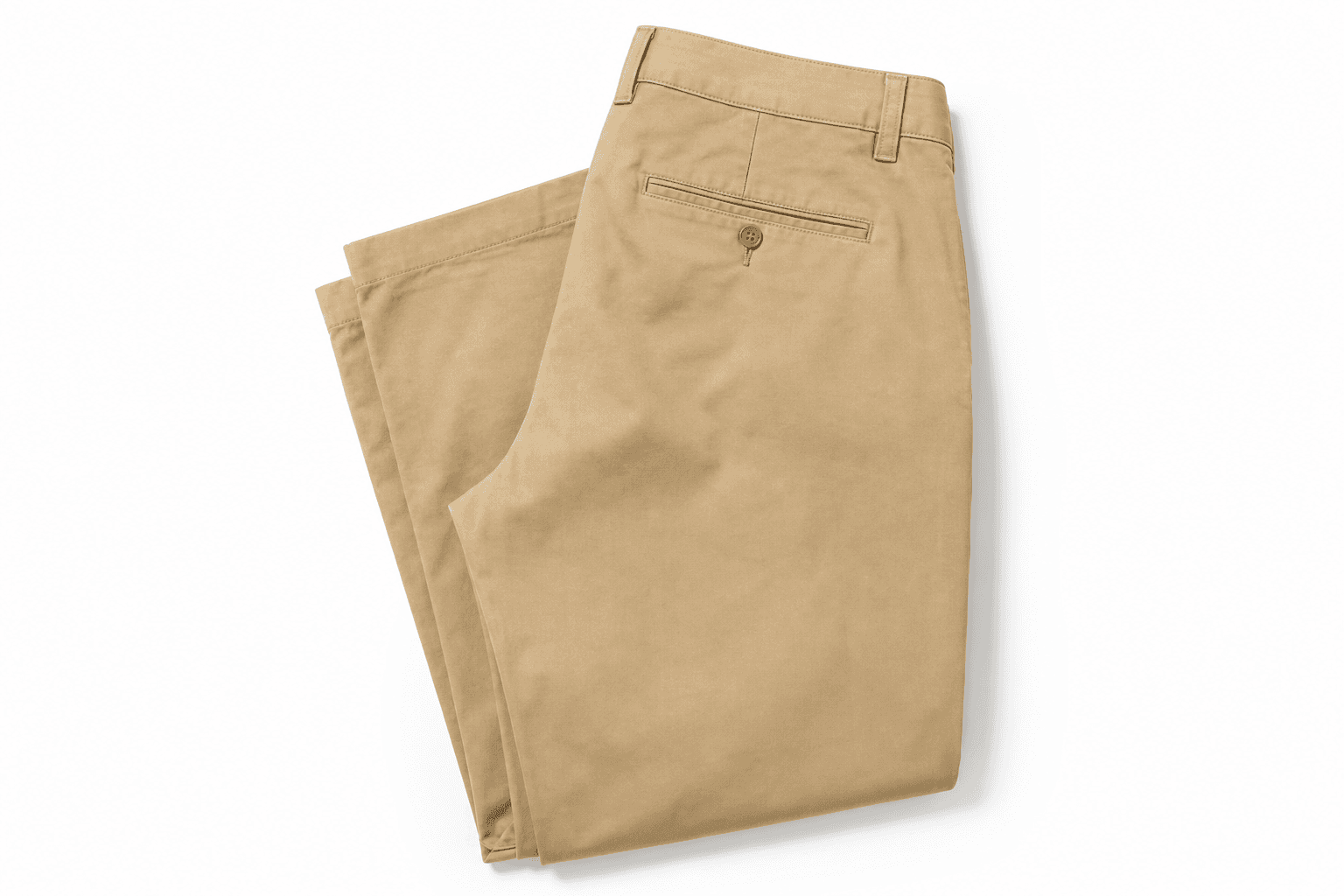 Chinos flat lay