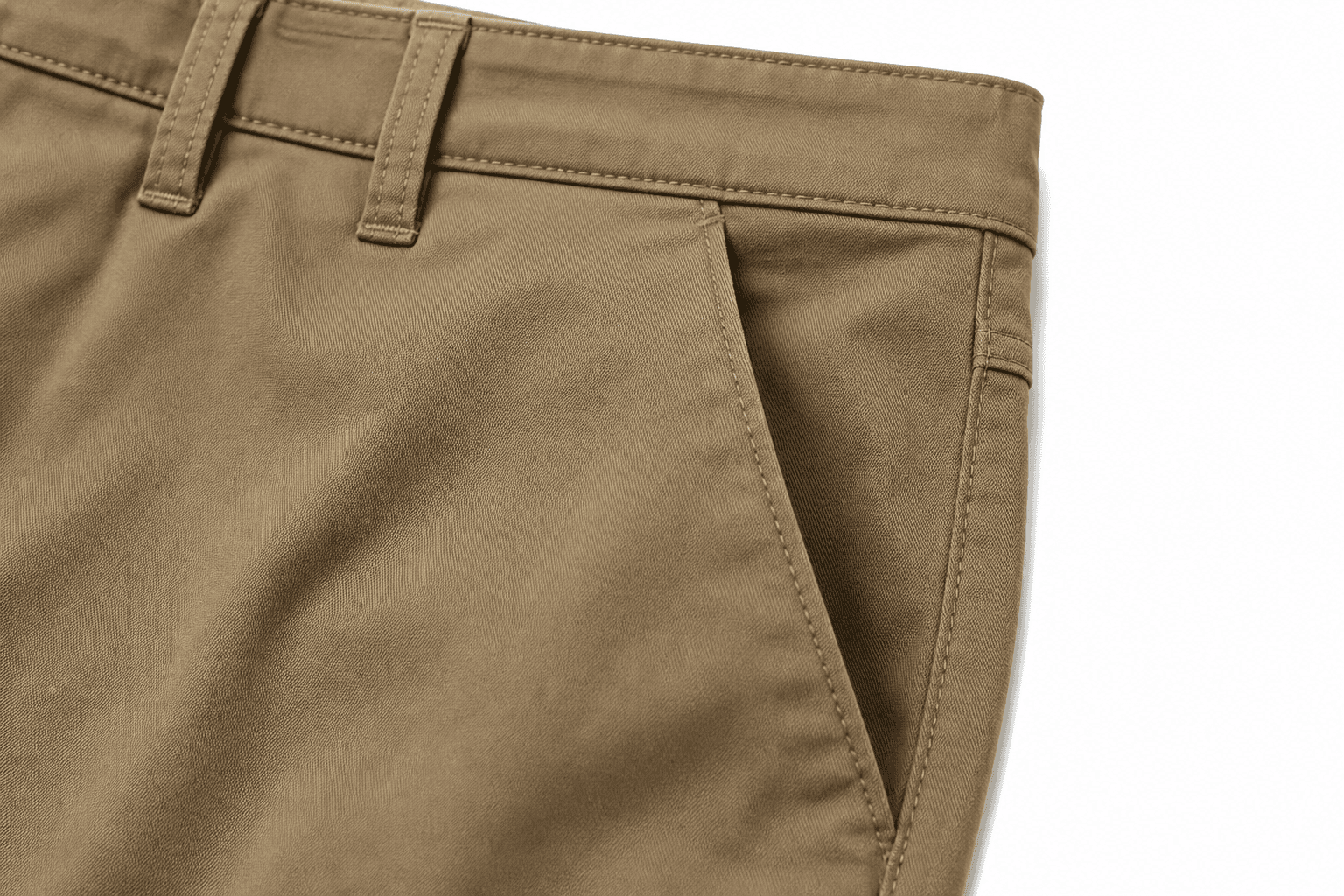 Pocket and fabric texture detail