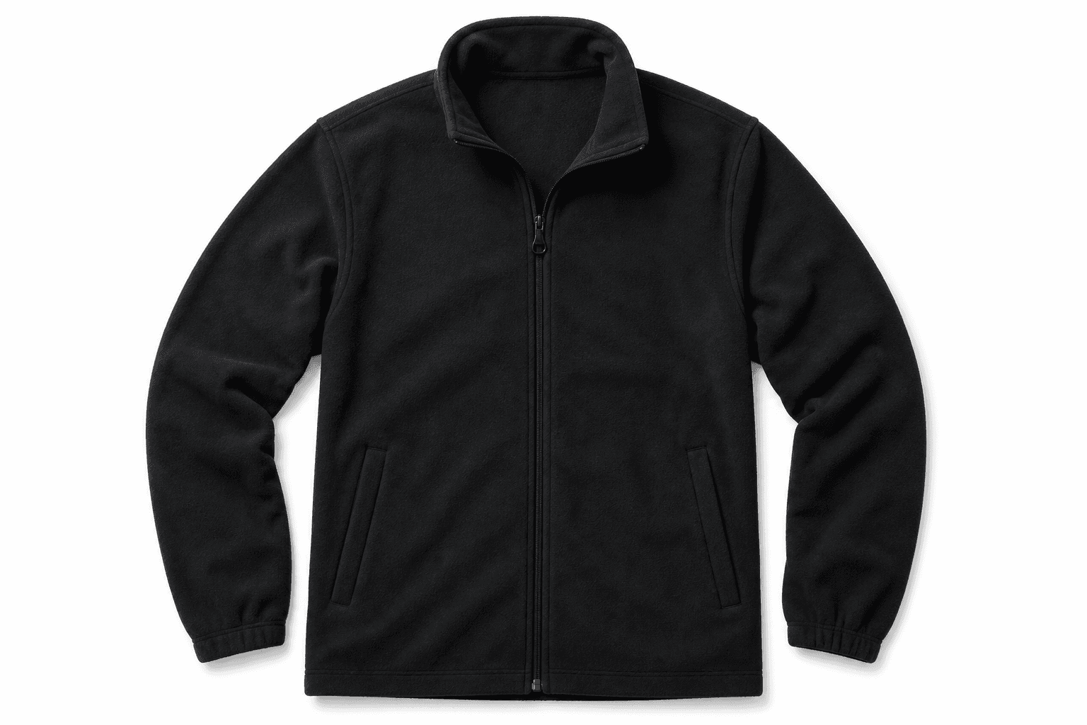 Men's Full-Zip Fleece — flat lay