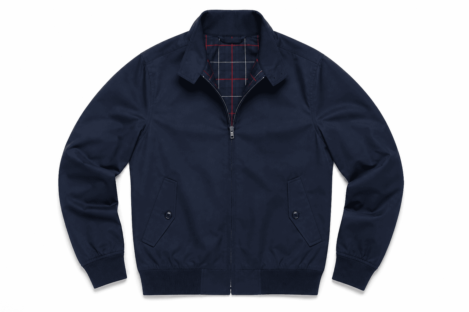 Men's Harrington Jacket — flat lay