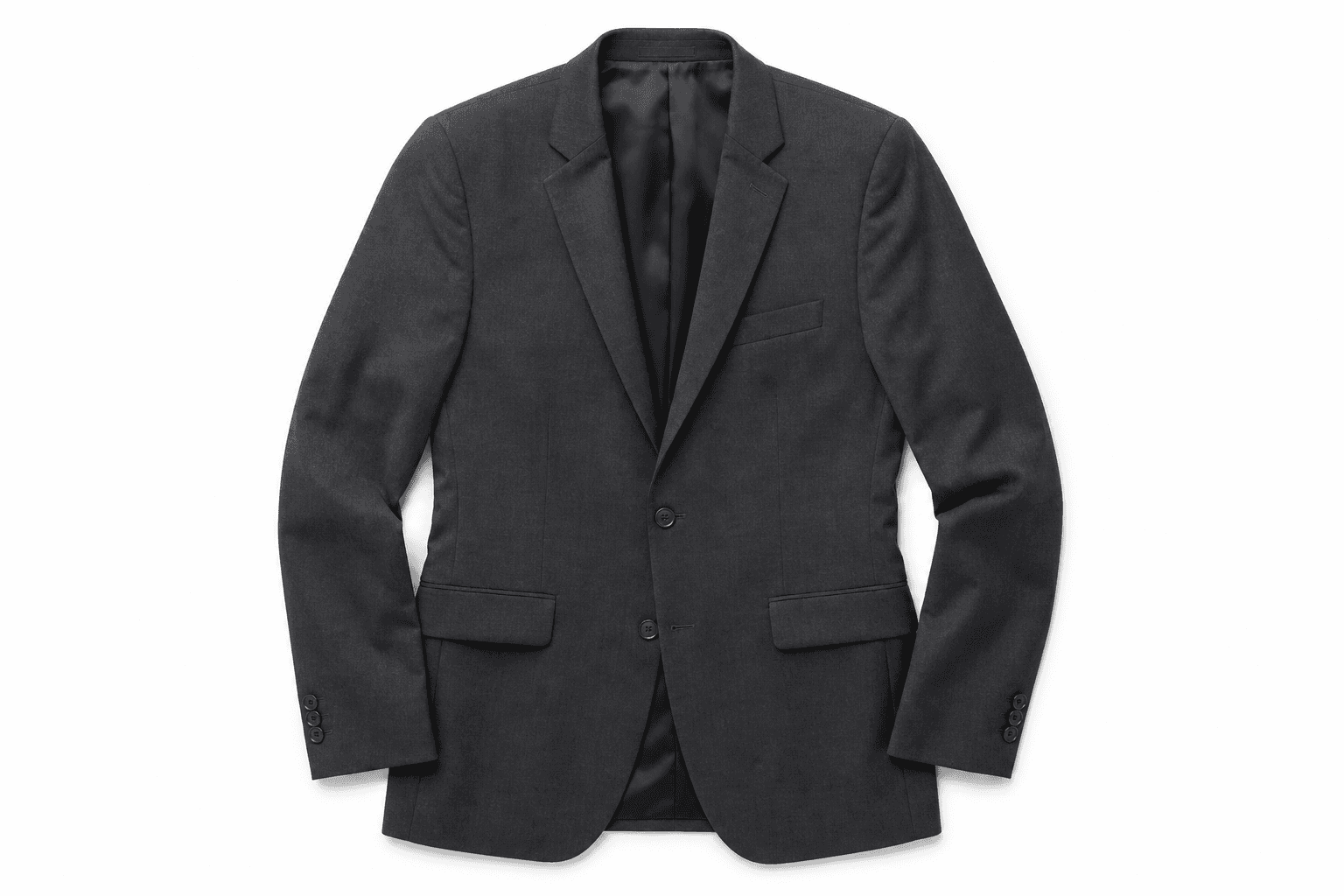 Men's Slim Fit Blazer — flat lay