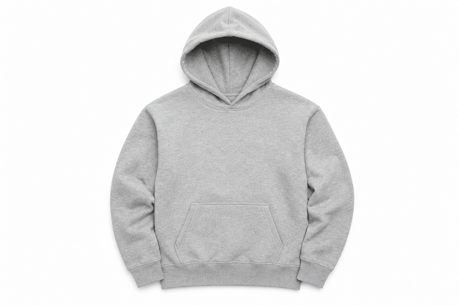 Hoodie flat lay