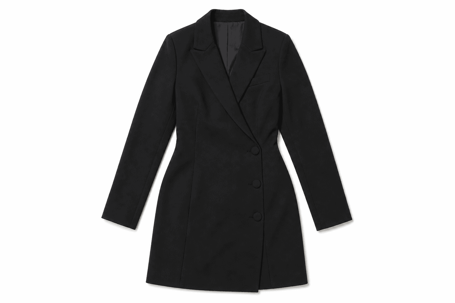 Women's Blazer Mini Dress — flat lay