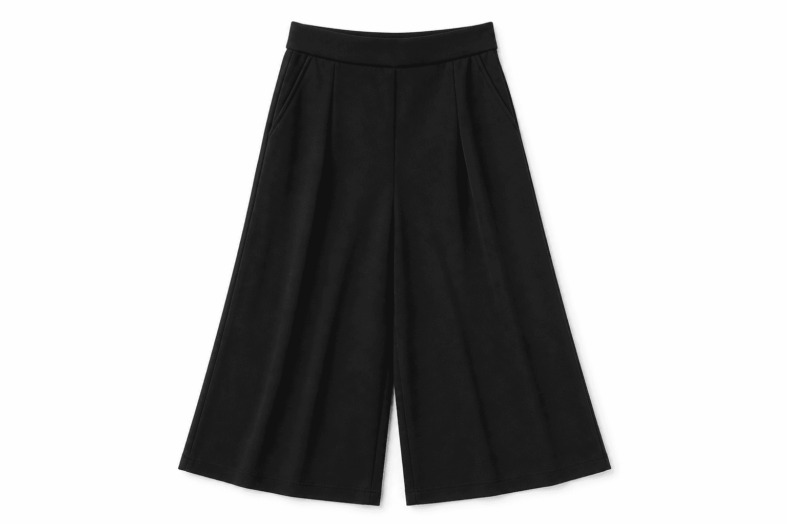 Women's Culotte Pants — flat lay