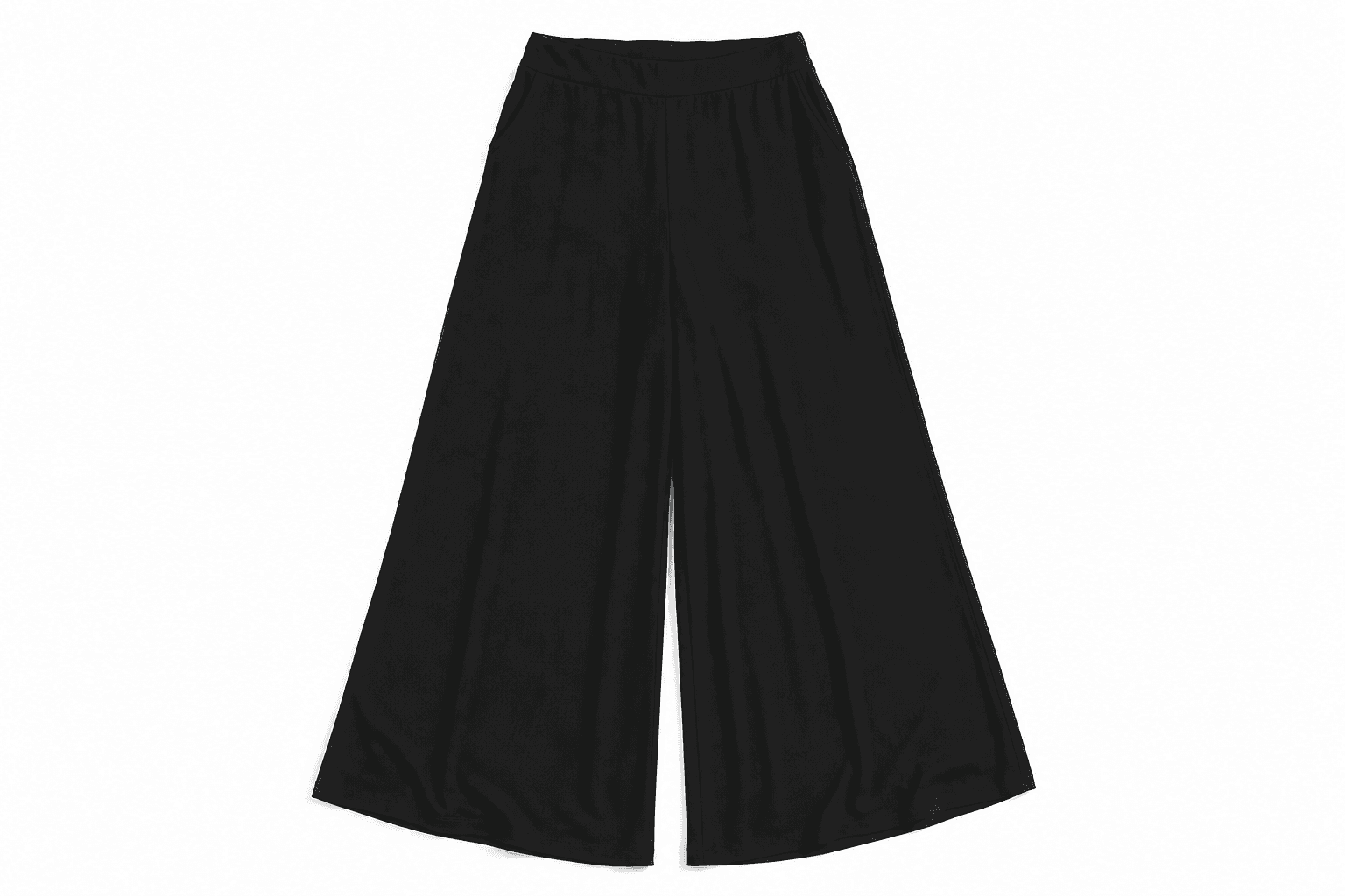 Women's Palazzo Pants — flat lay